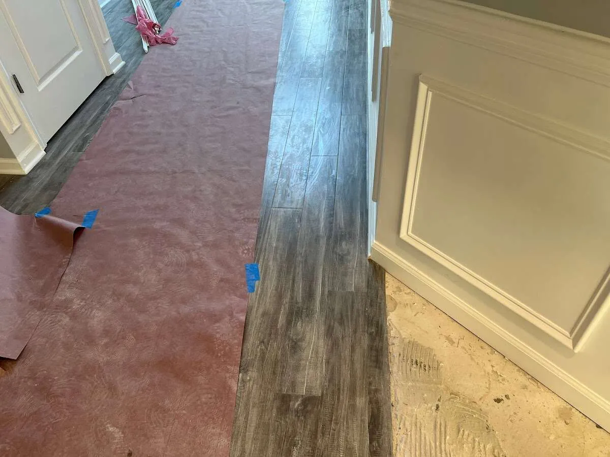 Completed marble shower restoration in Prospect Park